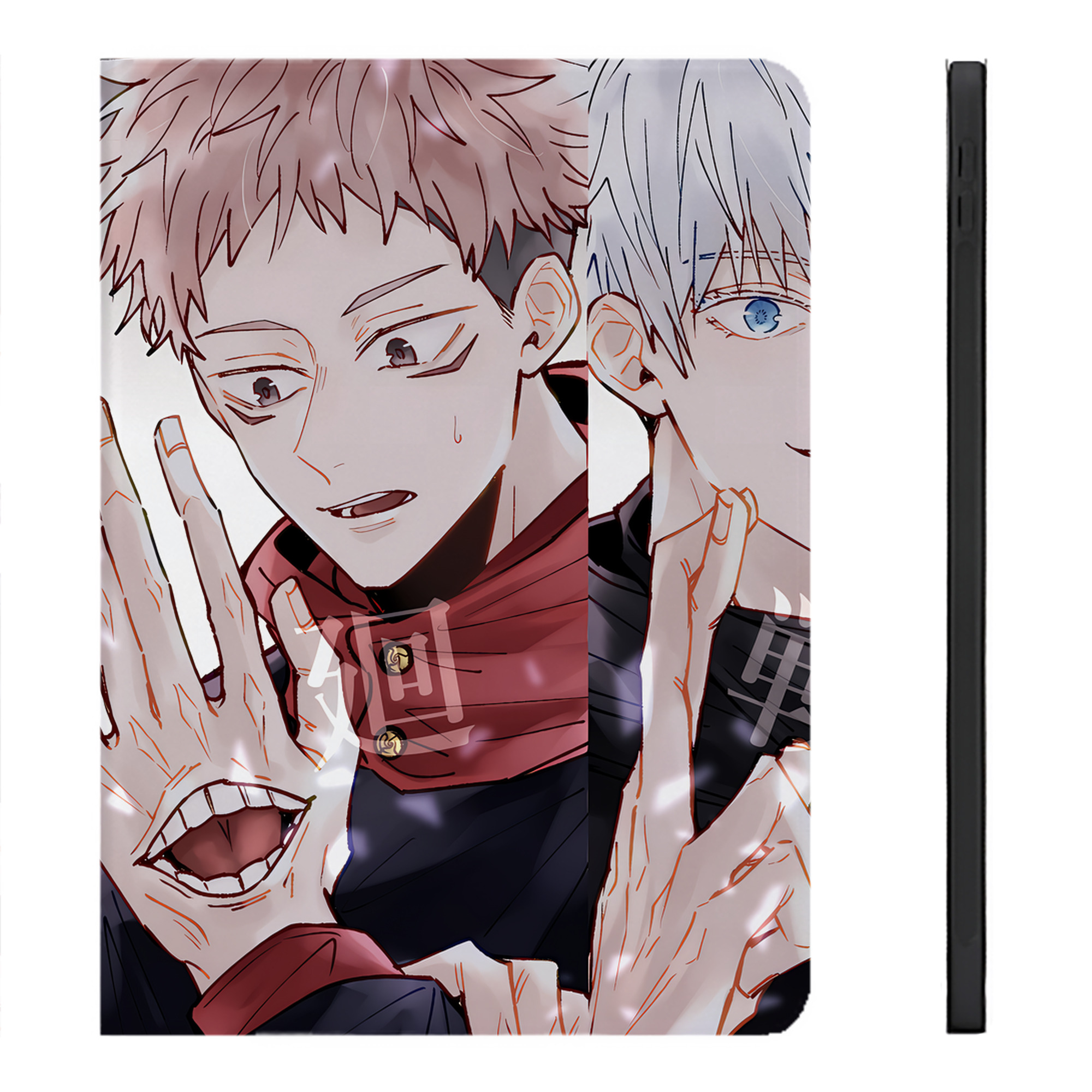 （画像用） 呪術廻戦 Jujutsu Kaisen IPadケース ペンホルダー付き ブックスタイルデザイン